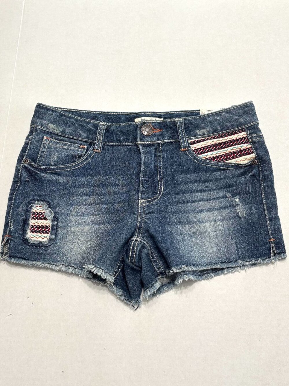 NWT Mudd Girls Denim Shorts Size 14
